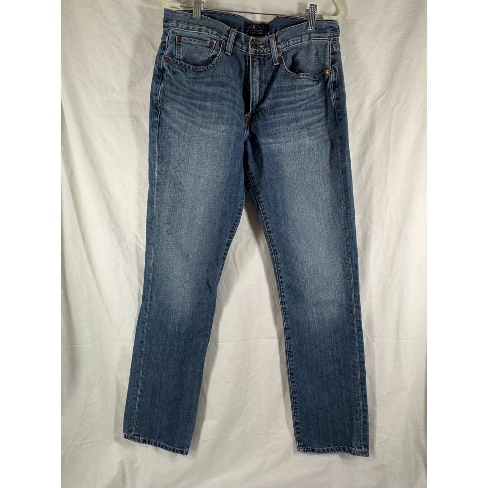 Lucky Brand 121 Heritage Slim Mens Medium Wash Blue Denim Jeans 32x30 7MP1881